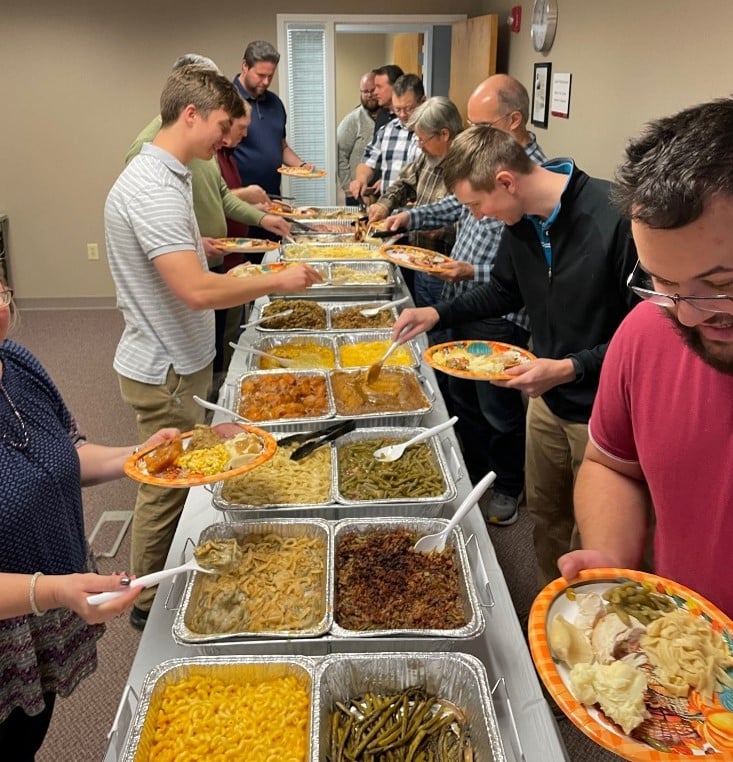 Indesign Thanksgiving Lunch